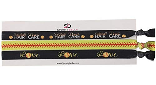 Softball Hair Accessories, Girls Softball Headband Perfect Softball Player and Softball Teams