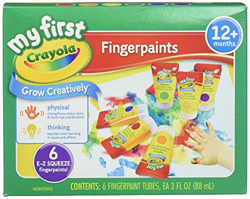 Book Cover Crayola 81-1429 Finger Paint Washable