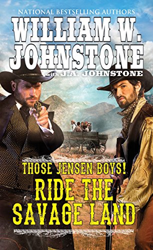 Book Cover Ride the Savage Land (Those Jensen Boys! Book 4)