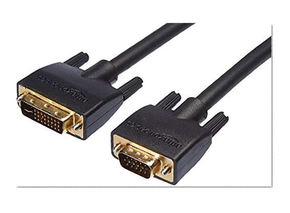 AmazonBasics - Câble DVI-I 24+5 vers VGA - 1,8 m