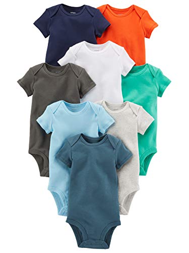 Carter's Baby Boys' 8-pack Short-sleeve Bodysuits