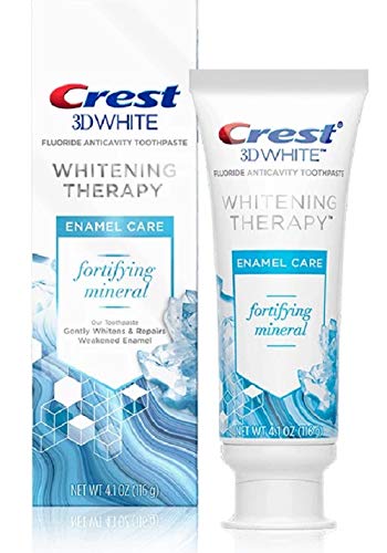 Book Cover Crest 3D White Whitening Therapy Enamel Care Fluoride Toothpaste, 4.1 Ounce