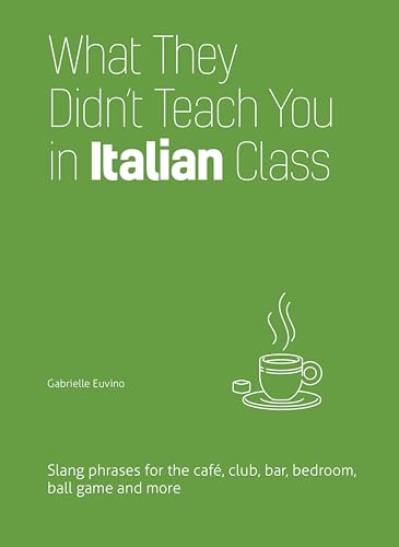 What They Didn't Teach You in Italian Class: Slang Phrases for the Café, Club, Bar, Bedroom, Ball Game and More (Dirty Everyday Slang)