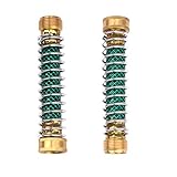 2Pcs Garden Hose Coil Spring Protector Faucet Hoses Coupling Adapter