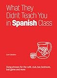 What They Didn't Teach You in Spanish Class: Slang Phrases for the Cafe, Club, Bar, Bedroom, Ball Game and More