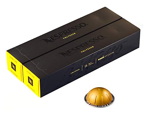 Nespresso VertuoLine Voltesso Espresso (1.35 ounce), 20 Count [ Import from EU and UK ]