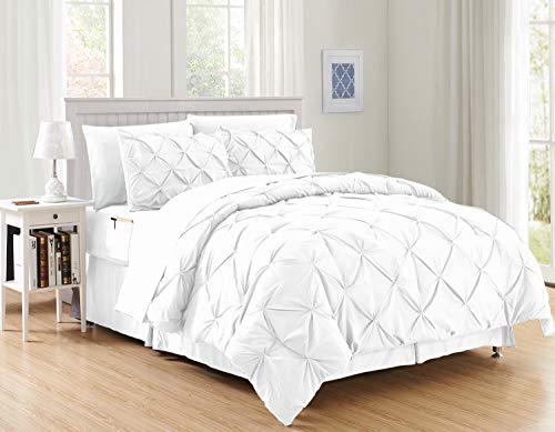 Book Cover Luxury Best, Softest, Coziest 6-PIECE Bed-in-a-Bag Comforter Set on Amazon! Elegant Comfort - Silky Soft Complete Set Includes Bed Sheet Set with Double Sided Storage Pockets, Twin/Twin XL, Gray