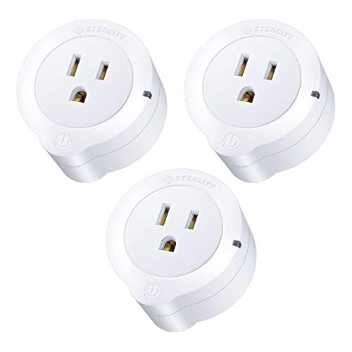 Book Cover Etekcity ESW01-USA Mini Smart Plug, Energy Monitoring WiFi Outlet with Overheat Protection Works with Alexa, Google Home, and IFTTT, White