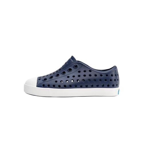 Native Boy's Unisex Kids Jefferson Child Water Shoe, Regatta Blue/Shell White, Medium UK