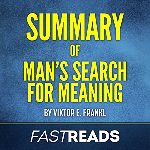Book Cover Summary of Man's Search for Meaning by Viktor E. Frankl