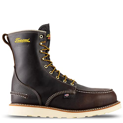 Thorogood 1957 Series Men's 8" Moc Toe, MAXwear Wedge Waterproof Non-Safety Toe Boot