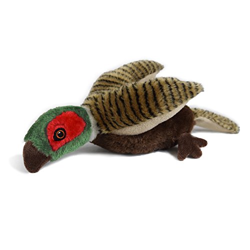 Martha Stewart Pheasant Plush Dog Toy for Gentle Play