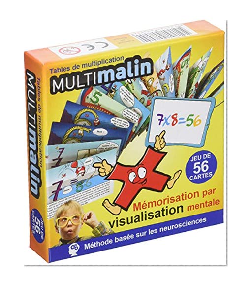 Boite jeu de cartes tout en un (révision des tables de multiplication)