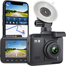 Book Cover Rove R2-4K Dash Cam Built in WiFi GPS Car Dashboard Camera Recorder with UHD 2160P, 2.4