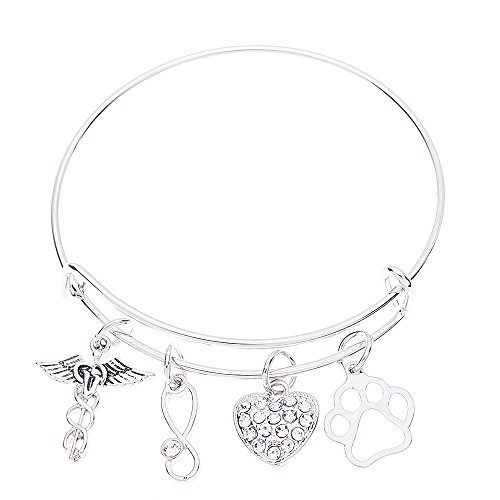 Infinity Collection Veterinarian Gifts- Veterinarian Bracelet - Veterinary Technician Gifts- Veterinary Gifts for Women