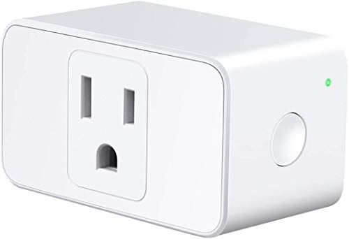 Book Cover Meross Wi-Fi Smart Plug Mini, 15 Amp & Reliable Wi-Fi Connection, Alexa and Google Voice Control, App Remote Control, Timer, Occupies Only One Socket, No Hub Needed