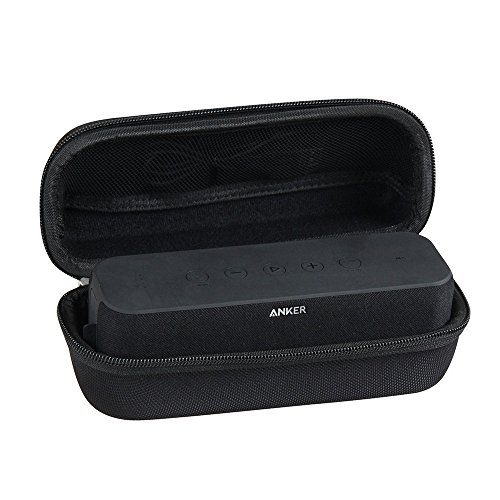 Book Cover Hard EVA Travel Case for Anker SoundCore Boost 20W Bluetooth Speaker by Hermitshell