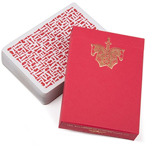 Book Cover Ellusionist Red Knights Playing Cards Deck â€“ by Daniel Madison and Chris Ramsay - Make Your Move