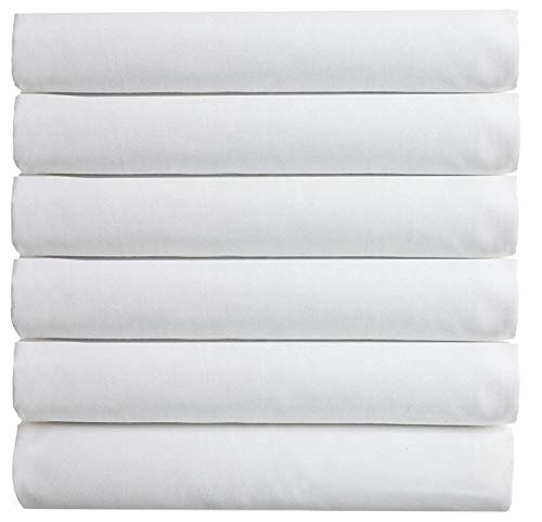 Book Cover Elegant Comfort (6-PACK) Luxury Fitted Sheets! PREMIUM HOTEL QUALITY Wrinkle-Free 1500 Thread Count Egyptian Quality 6-PACK Fitted Sheet with Storage Pockets on Sides, Twin/Twin XL Size, Black