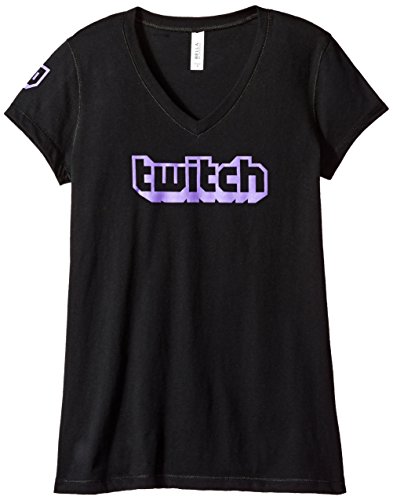Book Cover Twitch Logo Women's V-Neck Tee