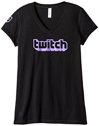 Twitch Logo Women's V-Neck Tee
