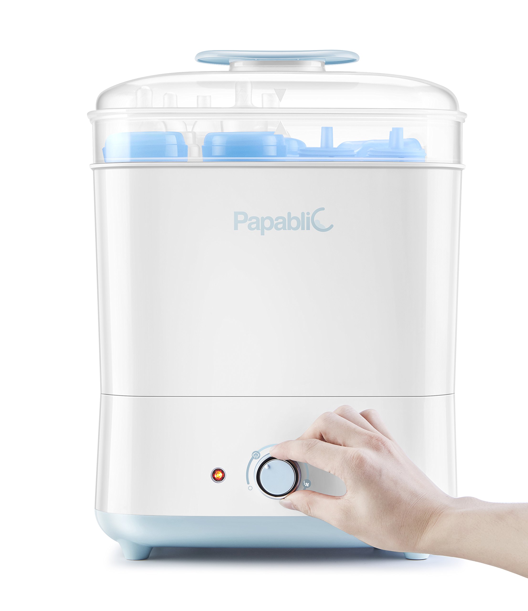 Book Cover Papablic Baby Bottle Electric Steam Sterilizer and Dryer Classic Classic