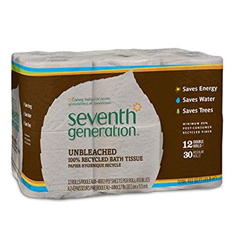 Seventh Generation Natural Unbleached Paper Towels Jumbo 6.0 ea (pack of 1)