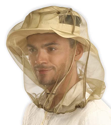 Head Net & Mesh - Extra Fine Net Mask - Face Netting for Men & Women - w/Free Carry Pouch