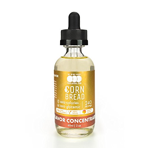 Book Cover OOOFlavors Corn Bread Flavored Liquid Concentrate Unsweetened (2 oz)