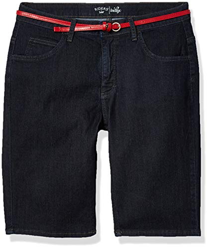 Riders by Lee Indigo Women's Classic Fit Belted Bermuda Short