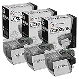 LD Compatible Ink Cartridge Replacement for Brother LC3029BK Super High Yield (Black, 3-Pack) Compatible with DCP-J152W MFC-J245 MFC-J285DW MFC-J450DW MFC-J470DW MFC-J475DW MF