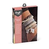 Craft Crush — Bracelet Box: Neutrals — Makes 9 Amazing Bracelets — Crafting Kits — For Ages 13+, Small