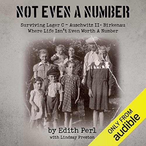 Book Cover Not Even a Number: Surviving Larger C - Auschwitz II - Birkenau