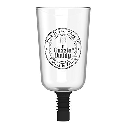Guzzle Buddy The Ultimate Beer Glass, Practical Gift, Be the Life of the Party, All-in-One, Safe & Easy Way to Enjoy Alcohol, Bar Accessories Cup