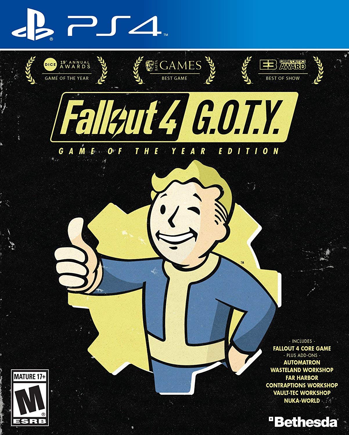 Book Cover Fallout 4 Game of The Year Edition - PlayStation 4 PlayStation 4 Game of the Year