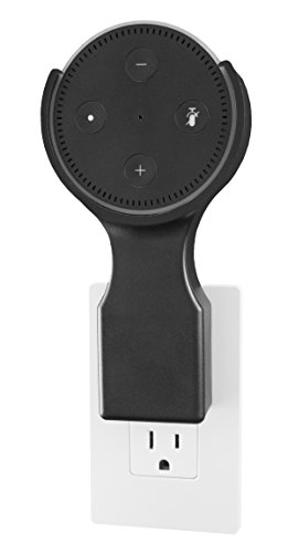 This Dottie - Plug-in Mount - Amazon Echo Dot 2nd Generation Accessory (Black) - Designed, Engineered, Tested, and Assembled in the USA