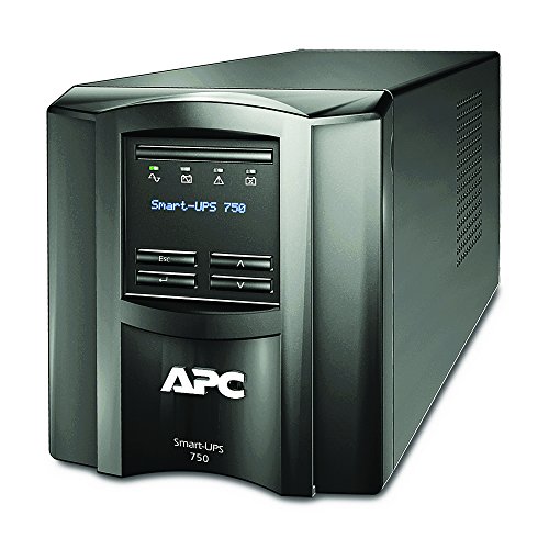 APC 750VA Smart-UPS with SmartConnect, Pure Sinewave UPS Battery Backup, Line Interactive, 120V Uninterruptible Power Supply (SMT750C)