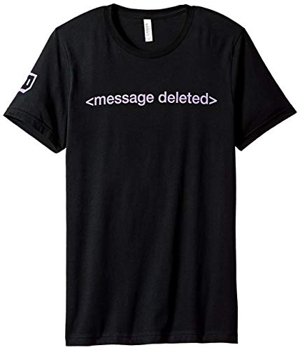 Message Deleted Men's Tee