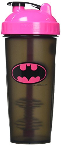 Performa Shakers Dc Comic Hero Series Shaker, 800 ml, Pink Batman Black/Pink