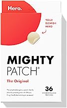 Book Cover Mighty Patch Original from Hero Cosmetics - Hydrocolloid Acne Pimple Patch for Zits and Blemishes, Spot Treatment Stickers for Face and Skin, Vegan and Cruelty Free (36 Count)