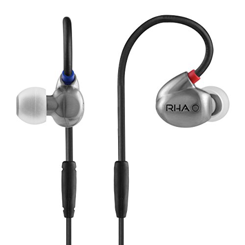 RHA T20 IEMs (Gen. 2): DualCoil HiFi Noise Isolating Stainless Steel in-Ear Headphones with Tuning Filters