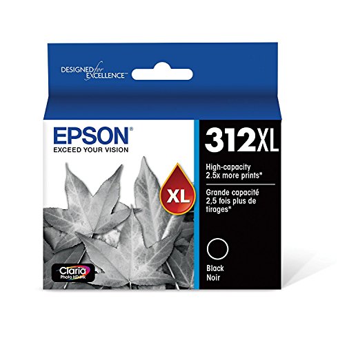 Book Cover EPSON T312 Claria Photo HD -Ink High Capacity Photo Black -Cartridge (T312XL120-S) for select Epson Expression Photo Printers