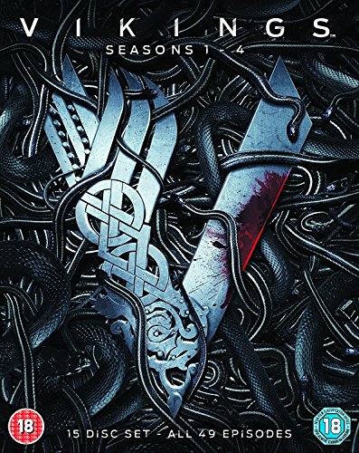 Book Cover Vikings - Seasons 1-4 [Blu-ray]
