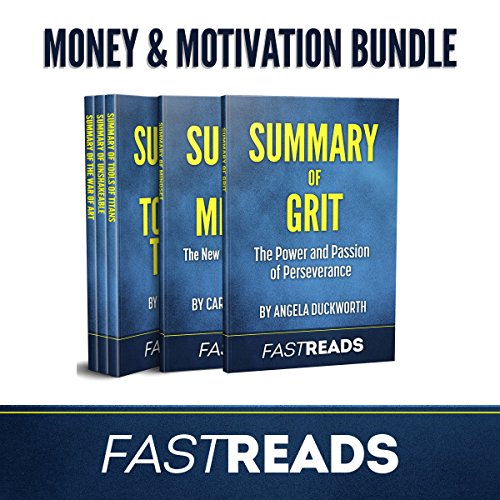 FastReads Money & Motivation Book Bundle: Includes Summary of Grit, Summary of Mindset, Summary of Tools of Titans, Summary of Unshakeable, and Summary of The War of Art