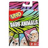 Mattel Games FLK78 UNO Baby Animals Card Game