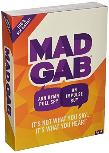 Book Cover Mad Gab Game