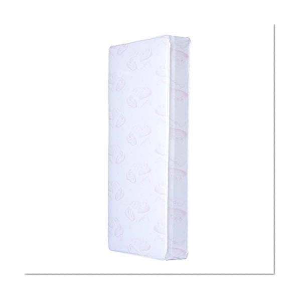 Dream on Me Sweet Dreams 88 Coil Spring Crib and Toddler Bed Mattress, Pink, 6"