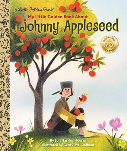 Book Cover My Little Golden Book About Johnny Appleseed