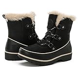 GLOBALWIN Women's Fur Trek Winter Boots