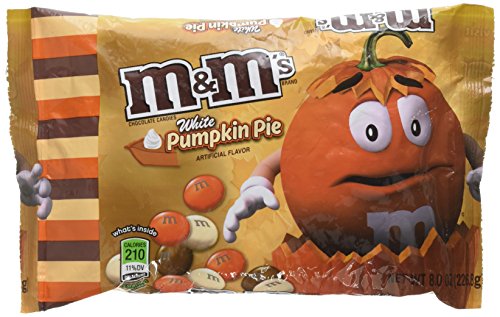 M&Ms White Pumpkin Pie Chocolate Candy 8oz Bag
